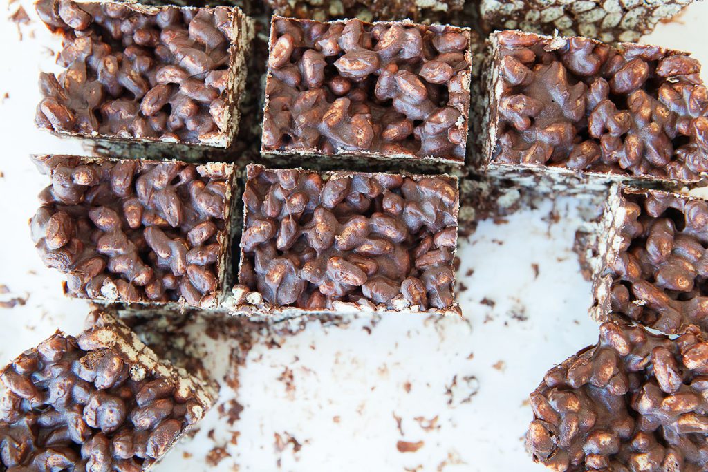 Gluten-Free Dark Chocolate Rice Krispies