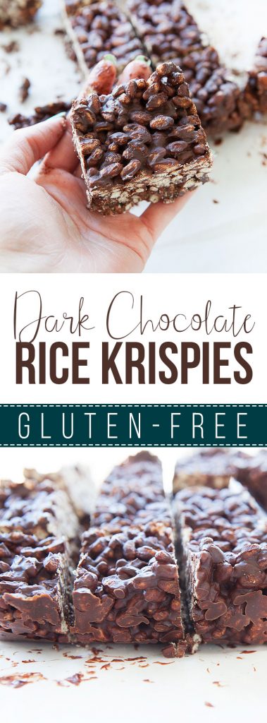 Gluten-Free Dark Chocolate Rice Krispies