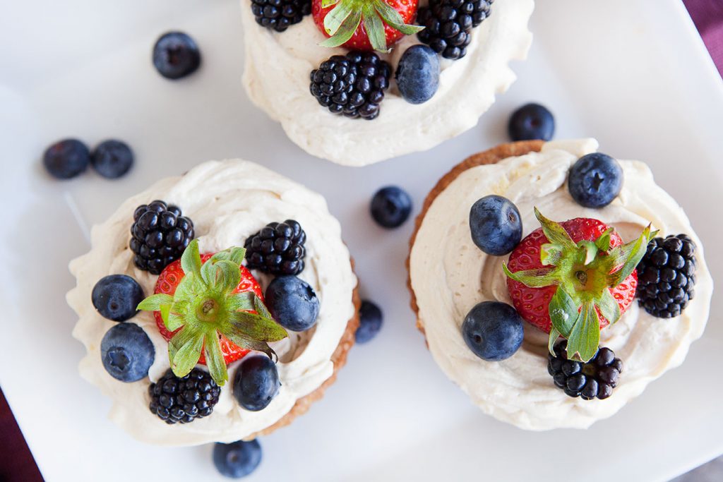 Paleo Vanilla Cupcakes with Whipped Buttercream