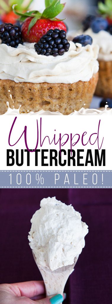 Paleo Whipped Buttercream