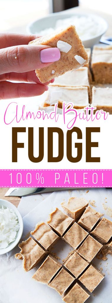 Almond Butter Fudge