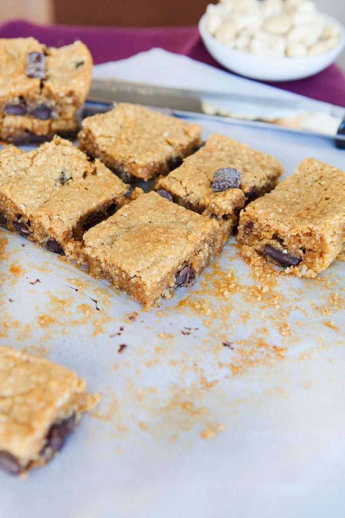 Chewy Chocolate Chip Cookie Bars