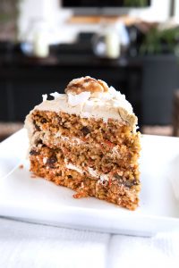 Three Layer Paleo Carrot Cake