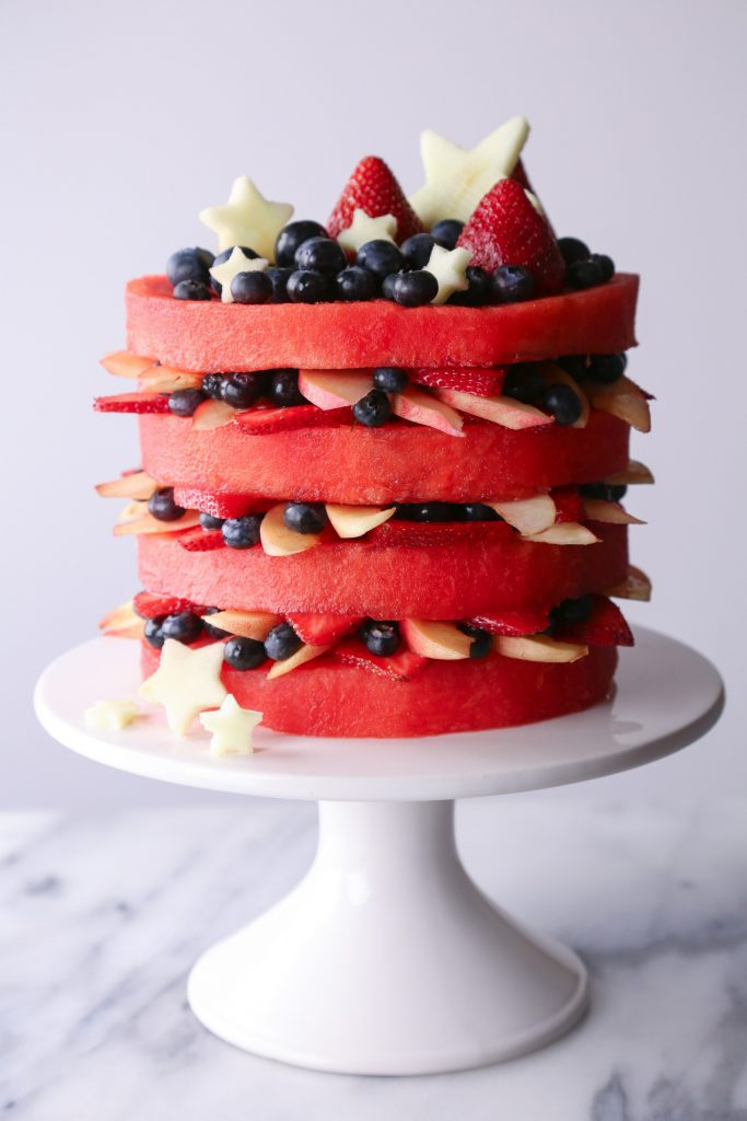 FRESH WATERMELON LAYER CAKE