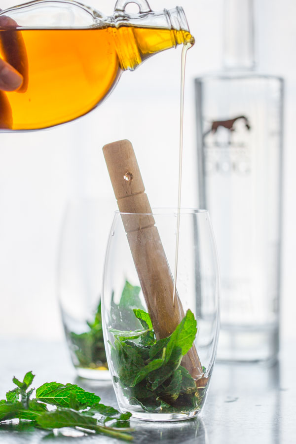 MAPLE MINT VODKA SPRITZER