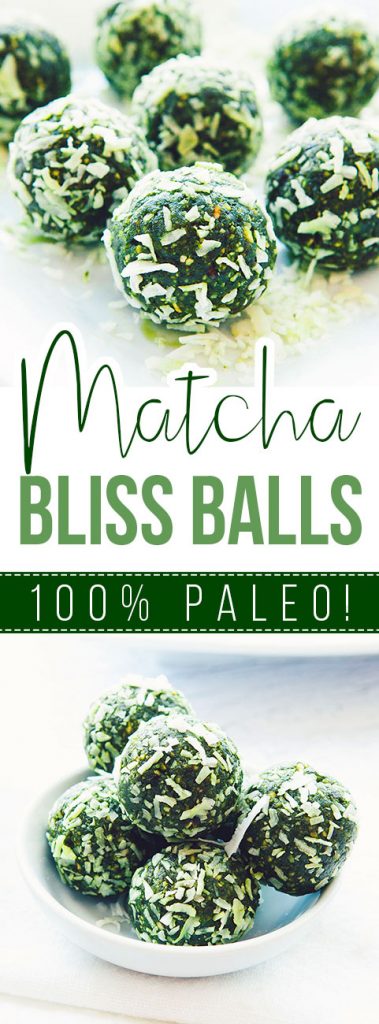 Matcha Bliss Balls