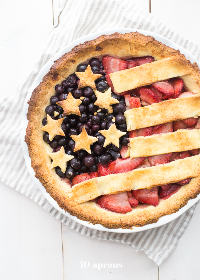 PALEO AMERICAN FLAG PIE