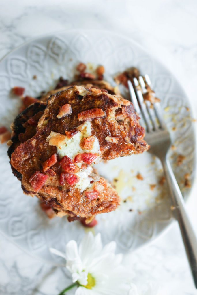 PALEO APPLE BACON PANCAKES