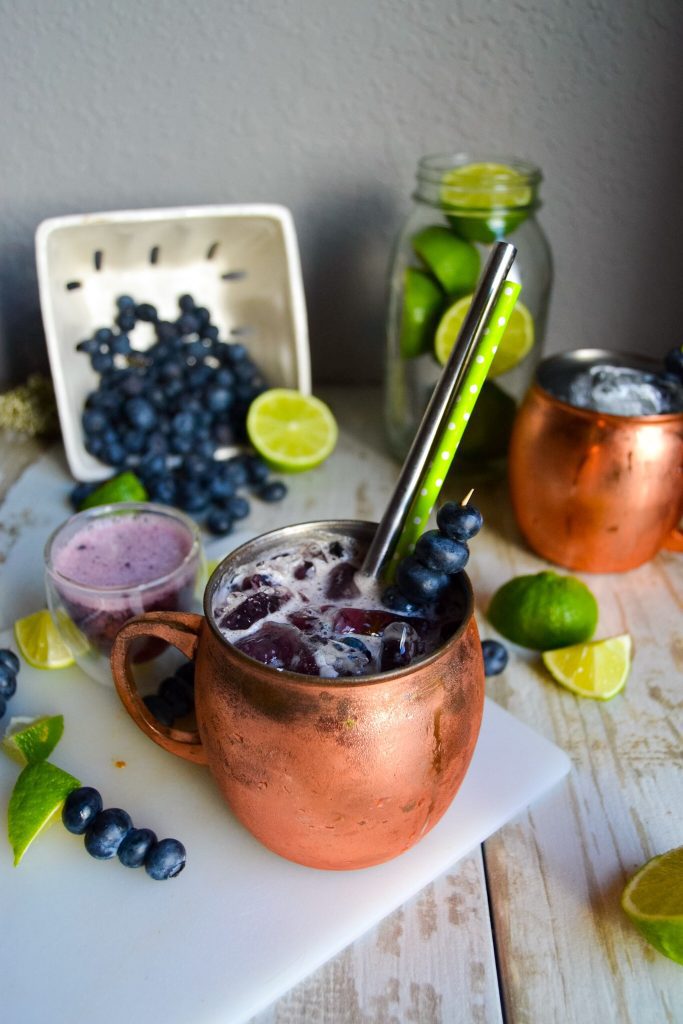 PALEO BLUEBERRY-LIME MOSCOW MULE