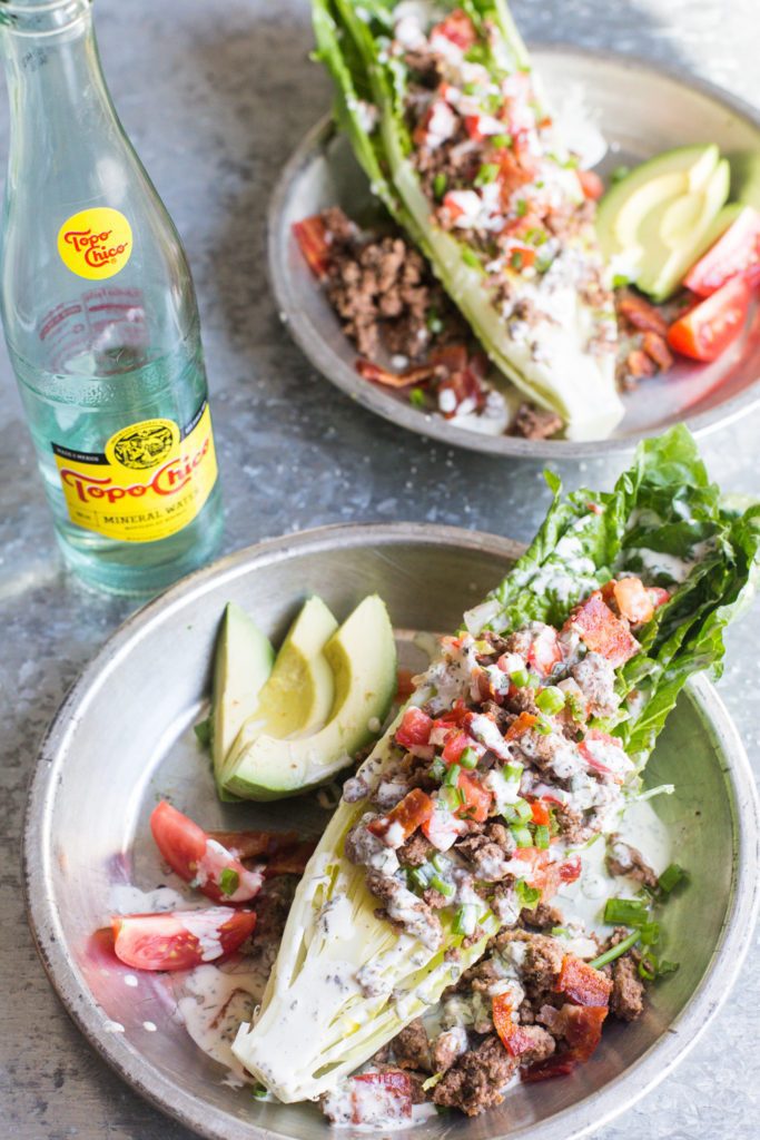 PALEO SOUTHWESTERN TACO SALAD WEDGE