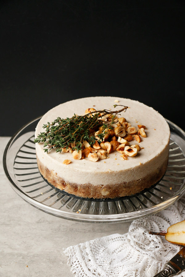 PARSNIP PEAR HAZELNUT CAKE