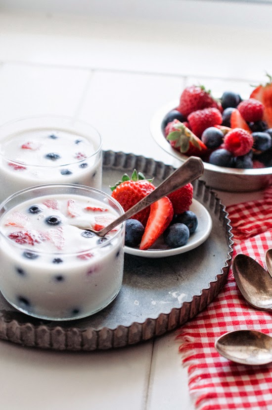 PATRIOTIC PANNA COTTA