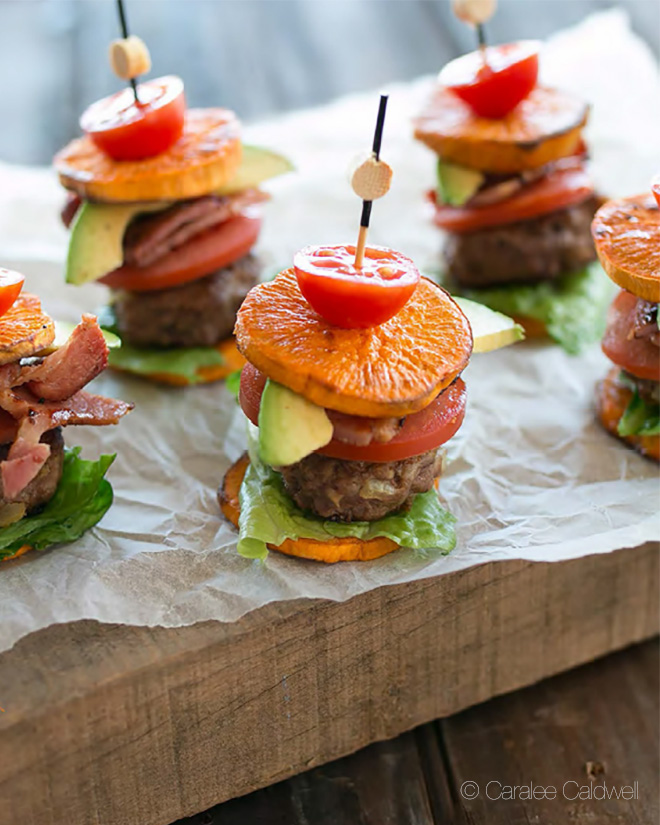 SWEET POTATO & BEEF SLIDERS