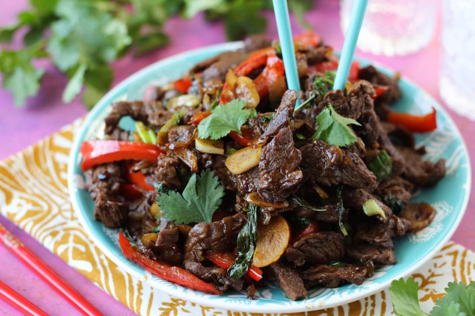 THAI BASIL BEEF