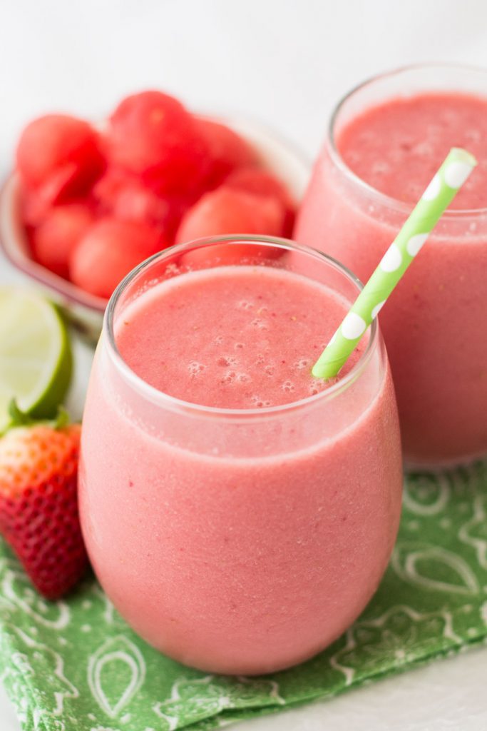 WATERMELON STRAWBERRY SMOOTHIE