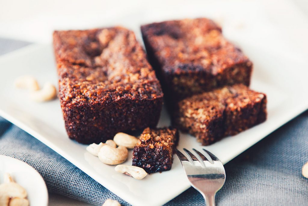 Cashew Flour Zucchini Bread