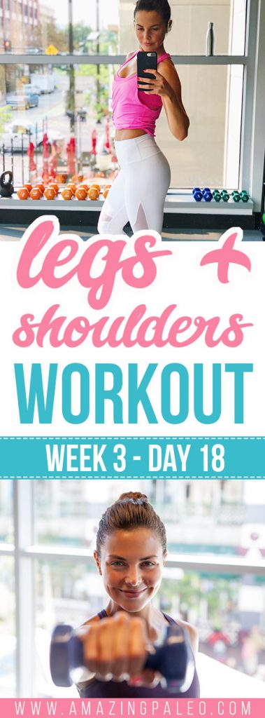 Week 3 Day 18 Workout