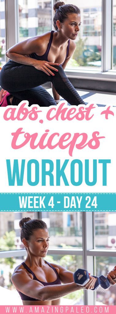 Week 4 Day 24 Workout