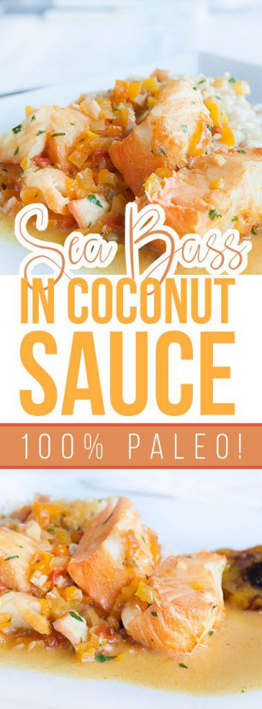 Paleo Diet Sea Bass in Coconut Sauce Recipe