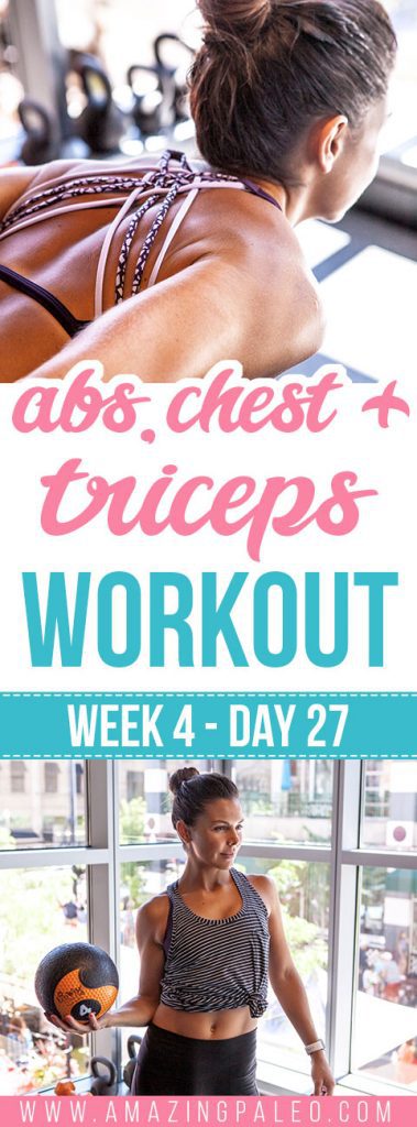 Week 4 Day 27 Workout