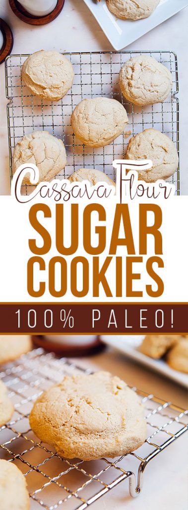 Cassava Flour Sugar Cookies