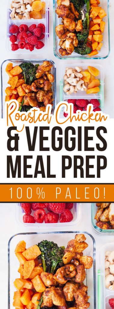 Easy Chicken and Veggie Meal Prep