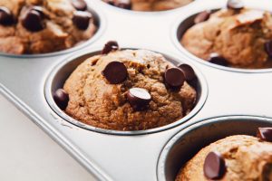 Blender Banana Bread Muffins