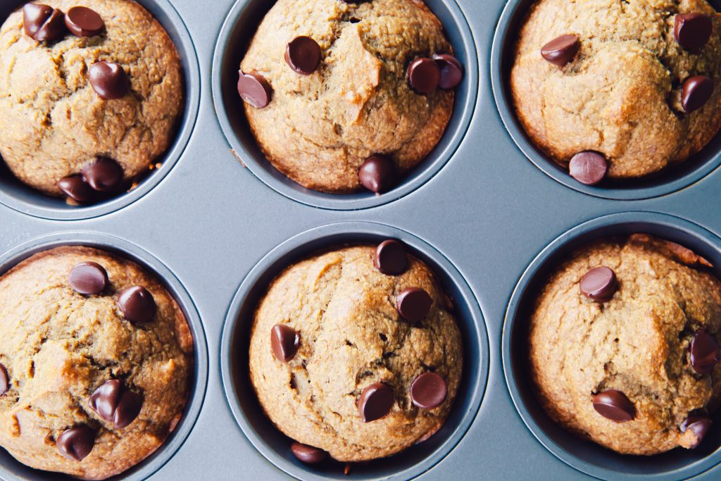 Blender Banana Bread Muffins