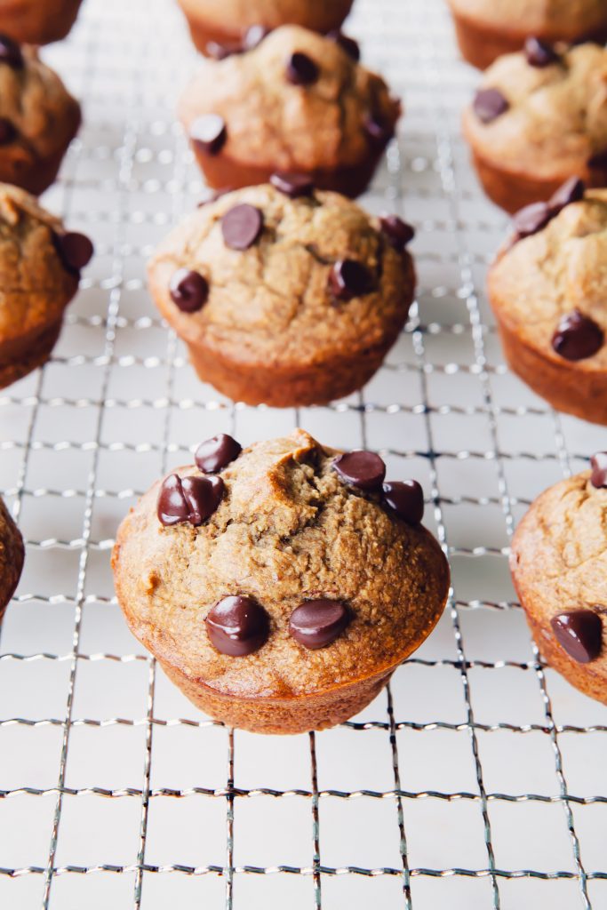 Blender Banana Bread Muffins