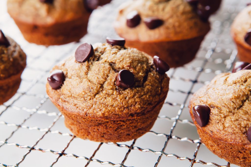 Blender Banana Bread Muffins