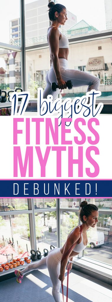 17 of the Biggest Fitness Myths
