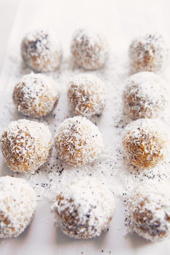 Lemon Poppy Seed Energy Balls