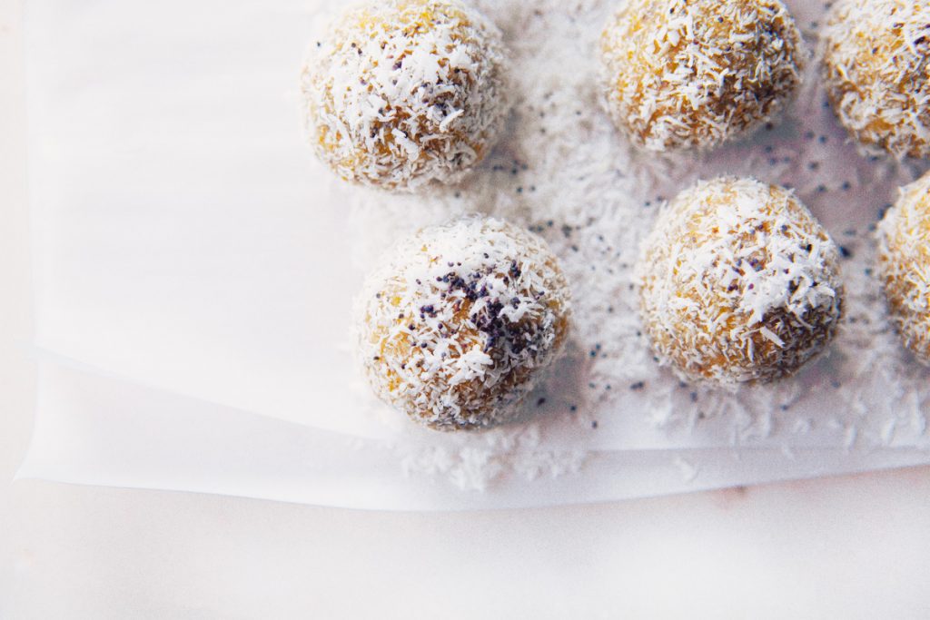 Lemon Poppy Seed Energy Balls