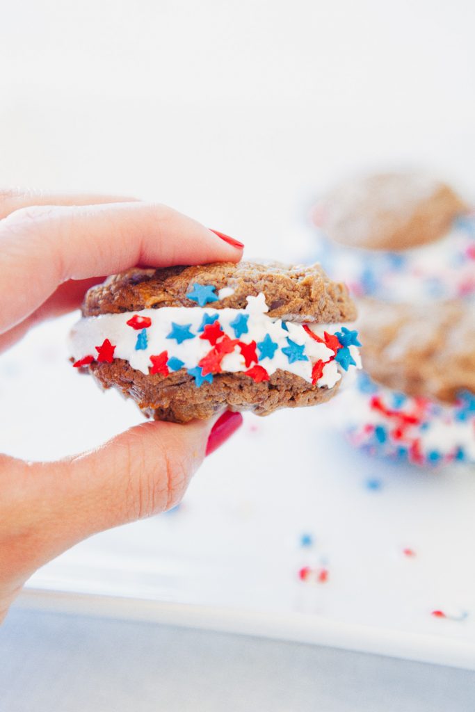 Cookie Ice Cream Sandwiches