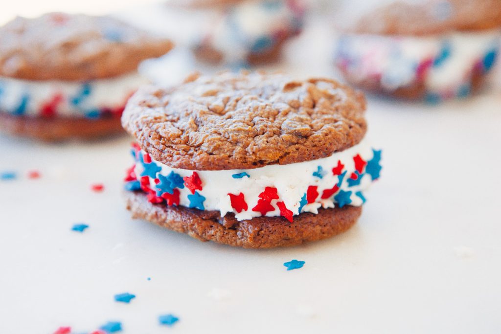 Cookie Ice Cream Sandwiches