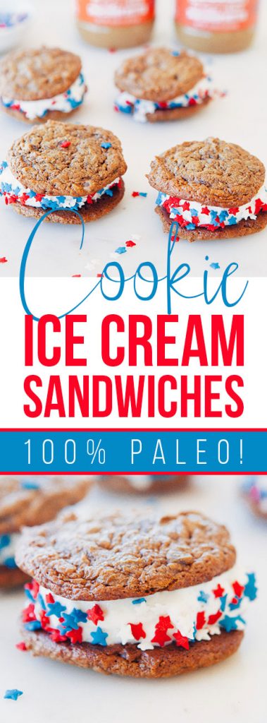 Cookie Ice Cream Sandwiches