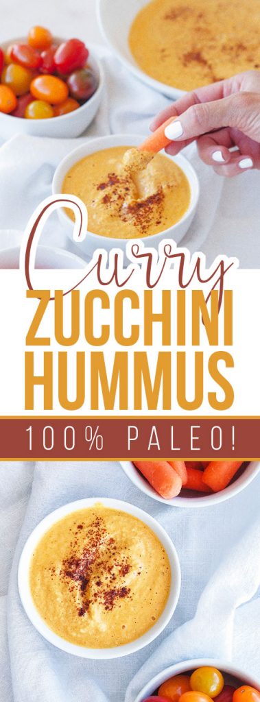 Curry Zucchini Hummus