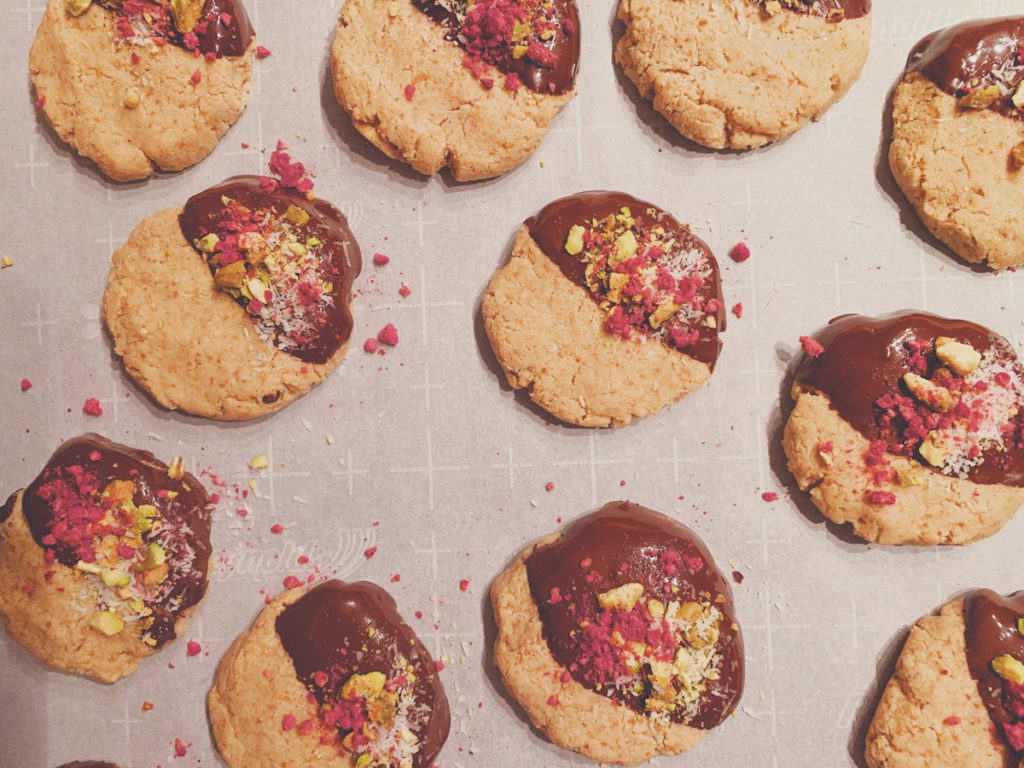 Paleo Chocolate Covered Cookies