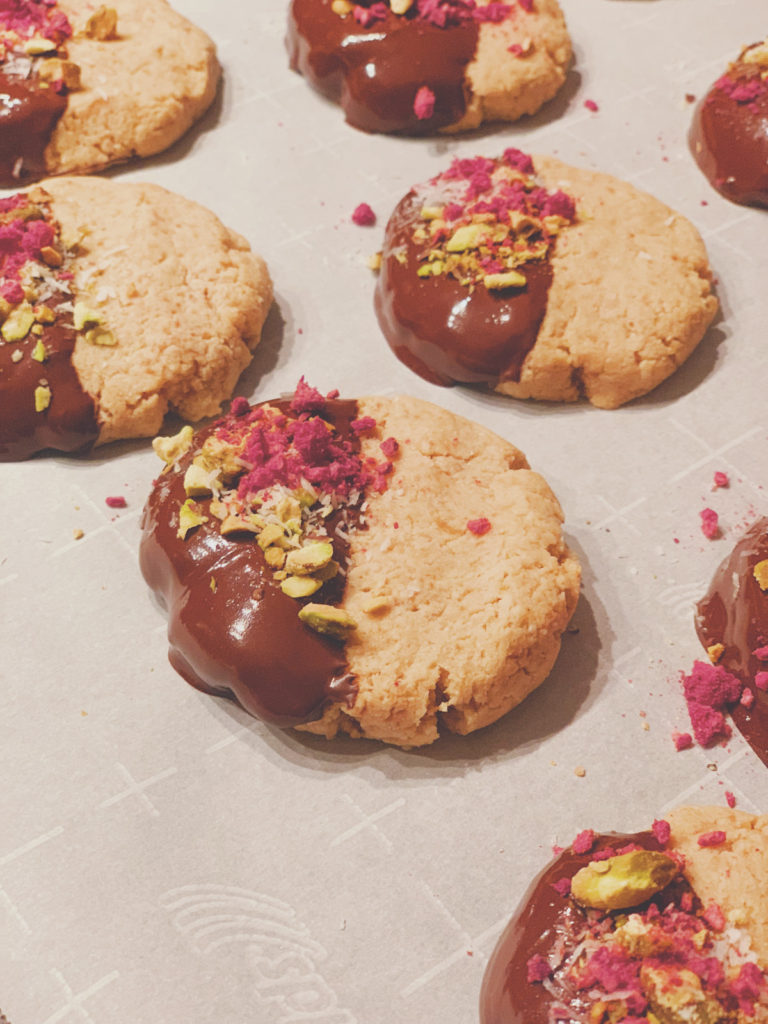 Paleo Chocolate Covered Cookies