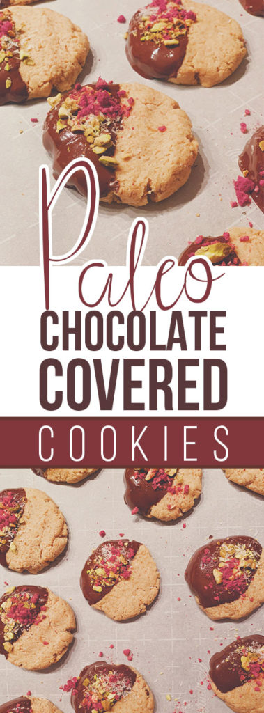 Paleo Chocolate Covered Cookies