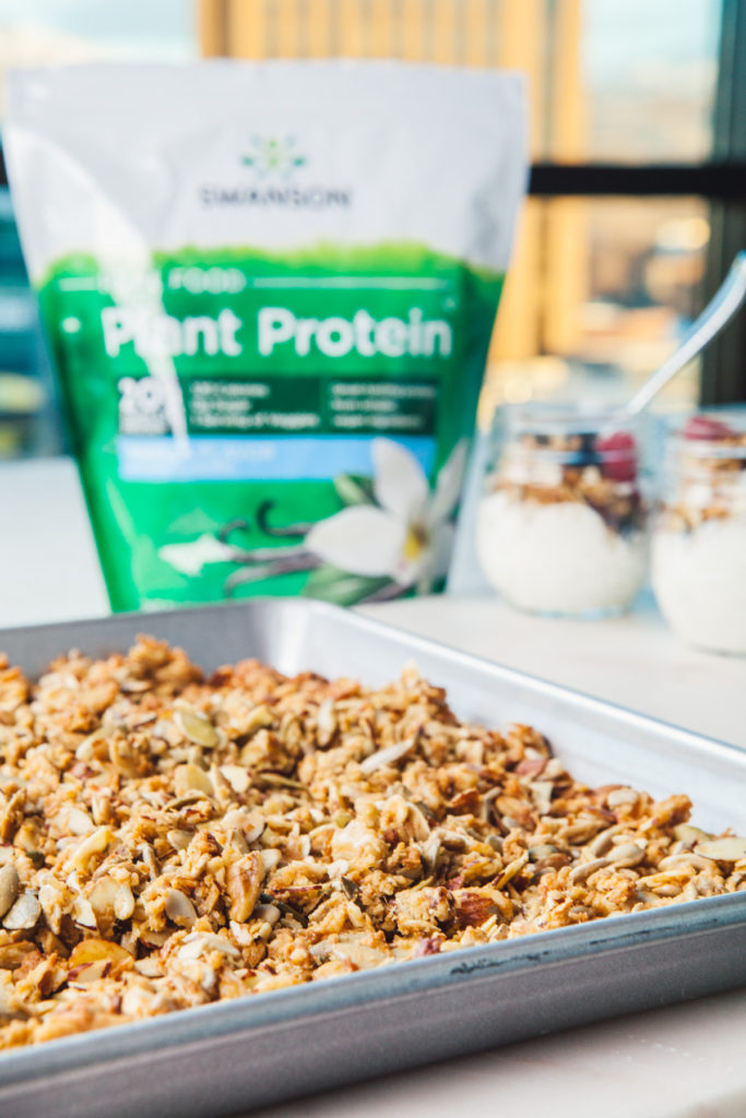 Vanilla Almond Protein Granola