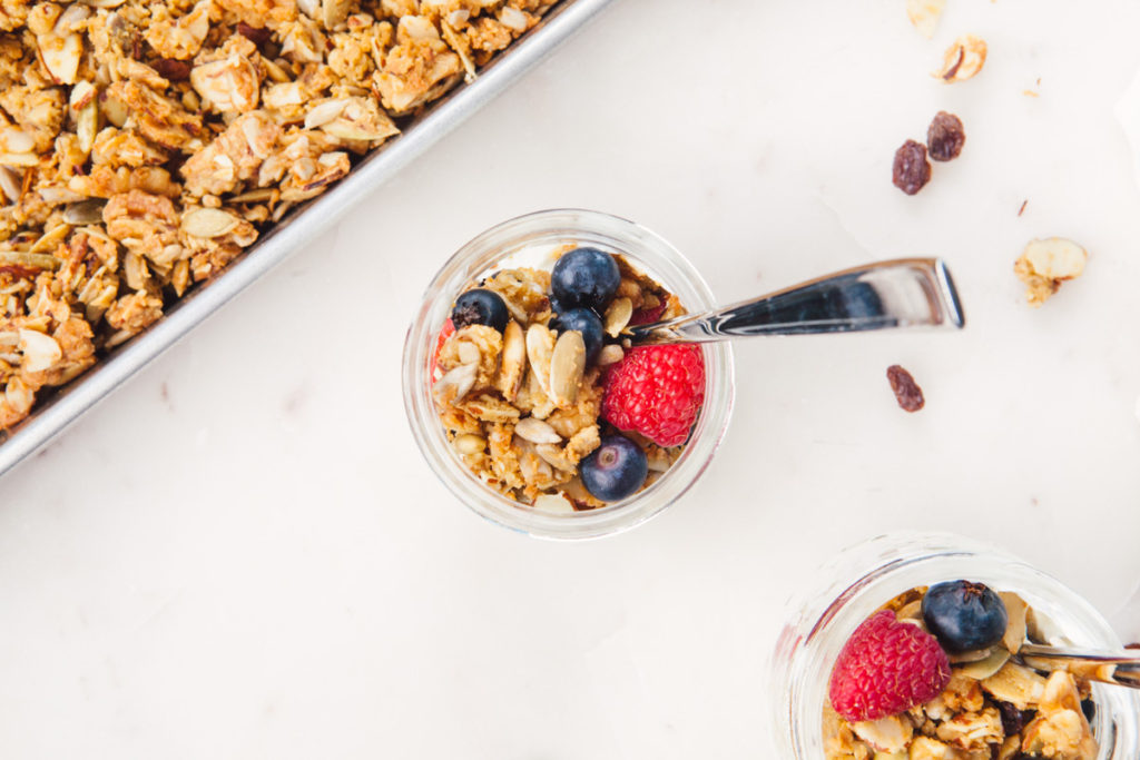 Vanilla Almond Protein Granola