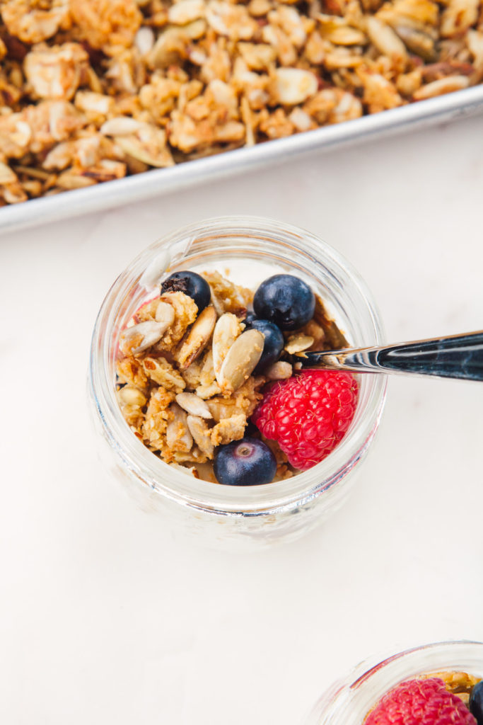 Vanilla Almond Protein Granola