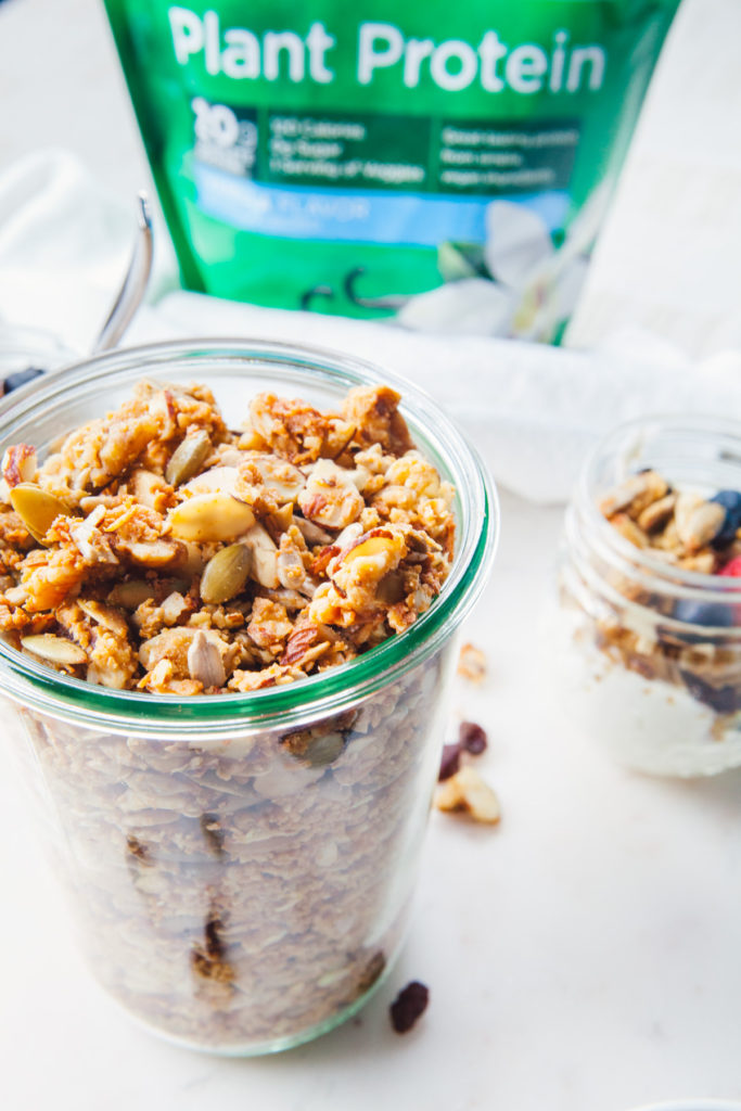 Vanilla Almond Protein Granola