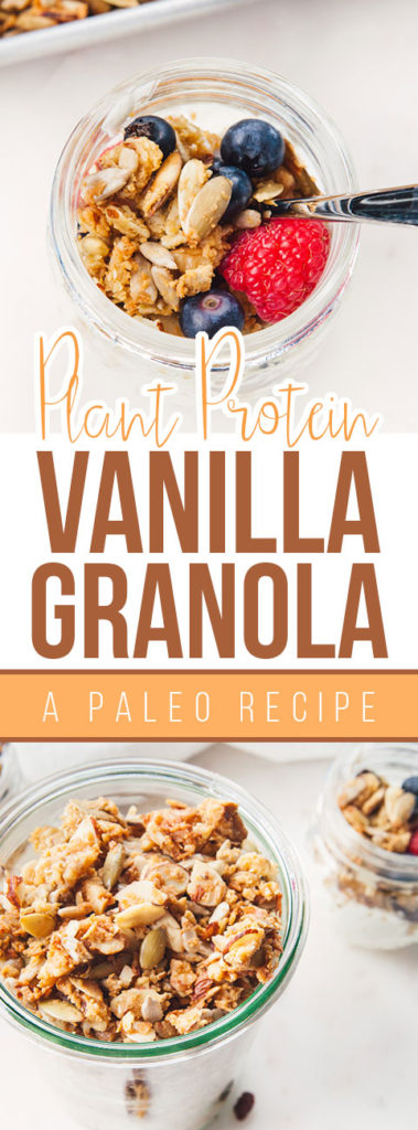Vanilla Almond Protein Granola