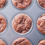 Triple Chocolate Protein Muffins