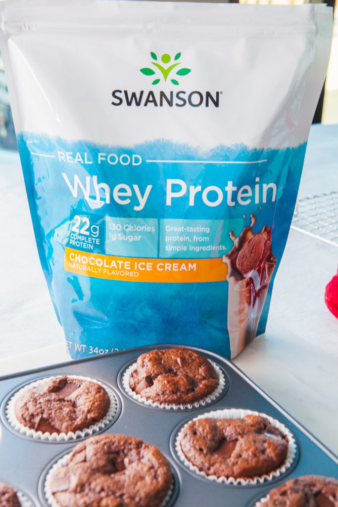 Triple Chocolate Paleo Protein Muffins