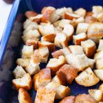 Homemade Sourdough Croutons