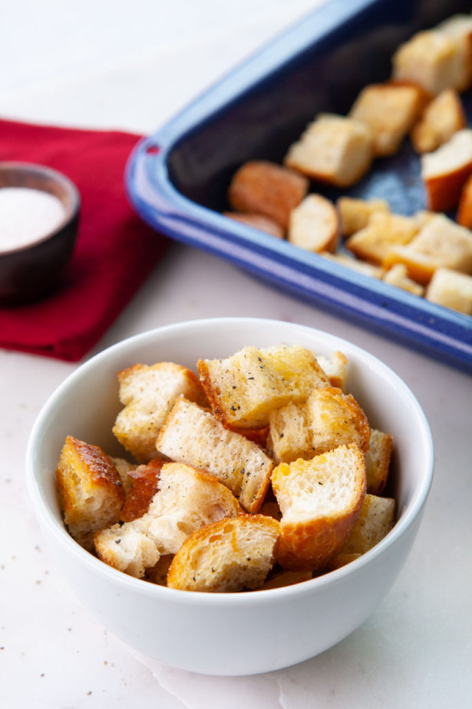 Homemade Sourdough Croutons