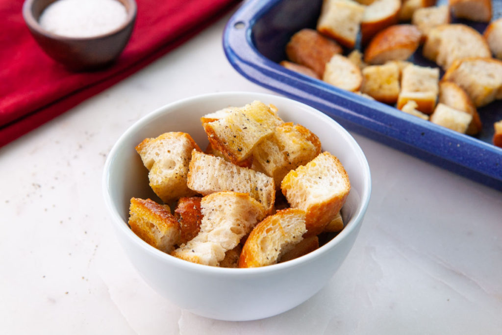 Homemade Sourdough Croutons